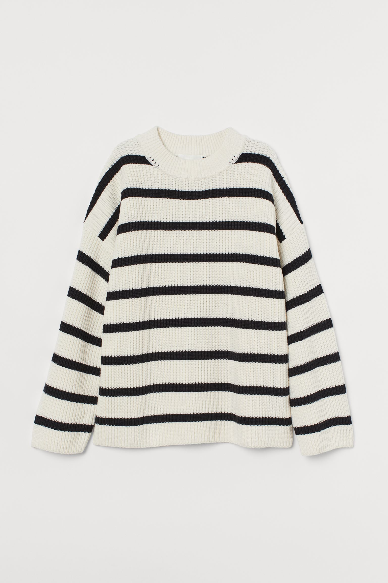 

Джемпер H&M S белый полоска 9038635832