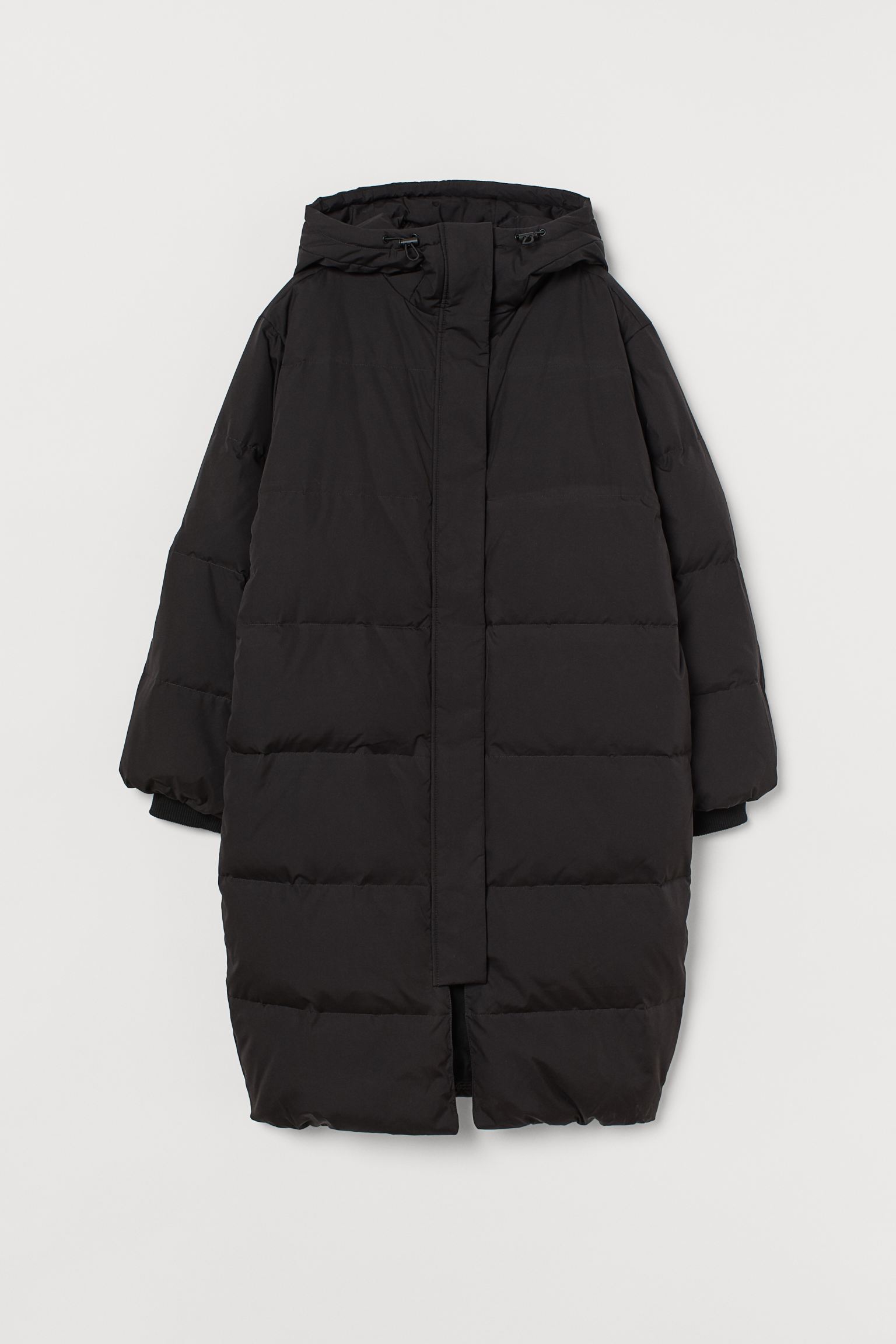 

Куртка пуховая H&M M черный 27089130912