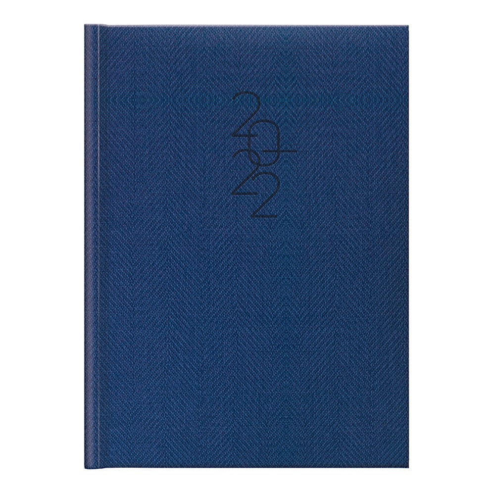 

Дневник датированный Brunnen Tweed 2022 А5 336 страниц синий (73-795 32 302)