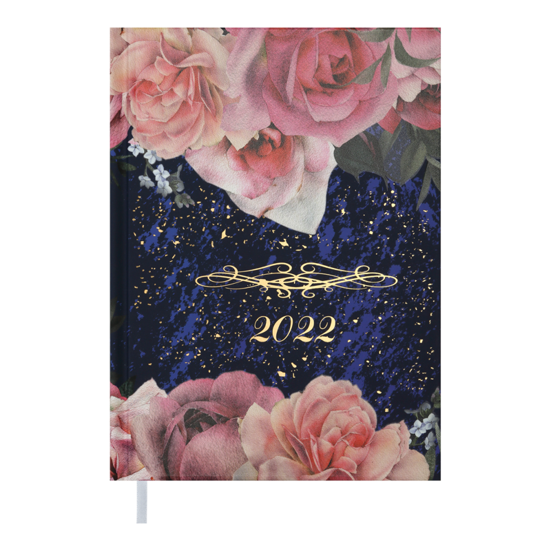 

Дневник датированный Buromax Estilo 2022 A5 336 страниц сине-розовый (BM.2165-02)