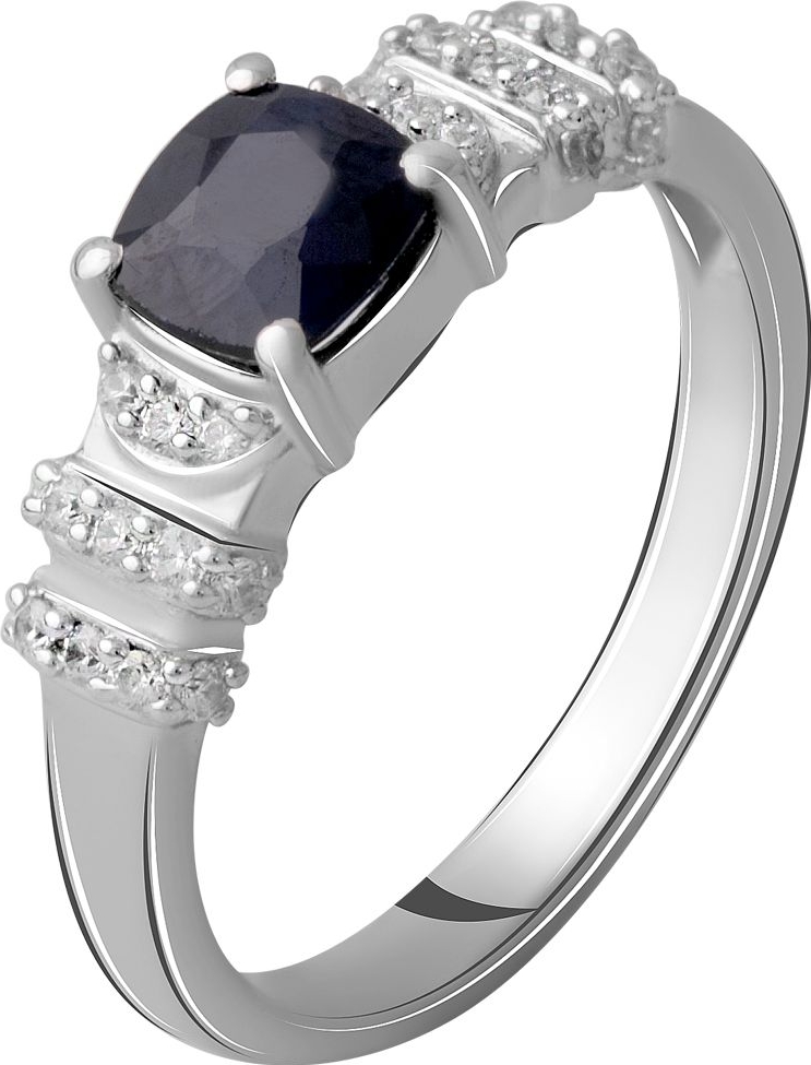 

Серебряное кольцо SilverBreeze с натуральным сапфиром 1.618ct 2059455 17.5 размер, 17.5 размер