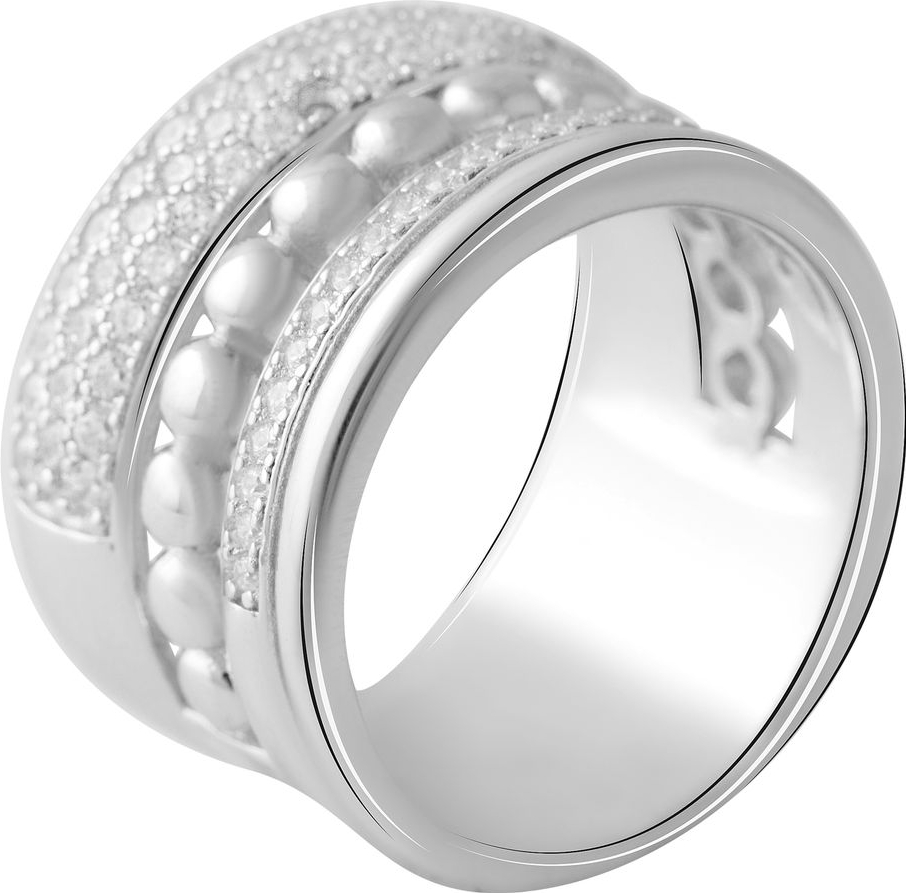 

Серебряное кольцо SilverBreeze с фианитами 2056683 16.5 размер, 16.5 размер