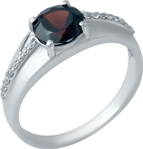 

Серебряное кольцо SilverBreeze с натуральным гранатом 1940754 17.5 размер, 17.5 размер