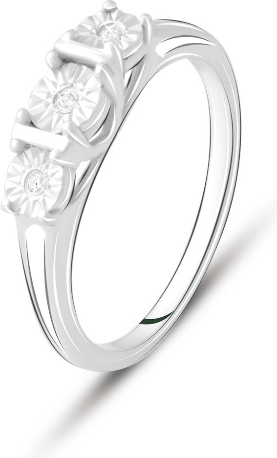 

Серебряное кольцо SilverBreeze с натуральными бриллиантом 0.03ct 2075691 17.5 размер, 17.5 размер