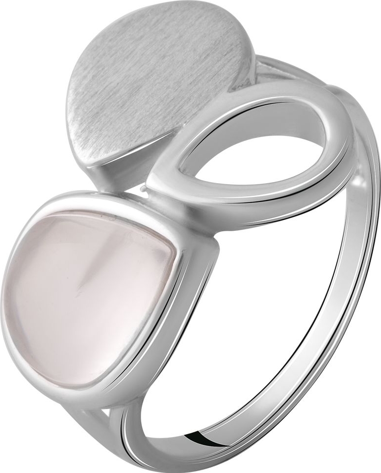 

Серебряное кольцо SilverBreeze с натуральным розовым кварцем 1.833ct 2070221 17 размер, 17 размер