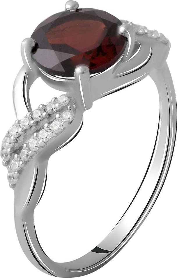 

Серебряное кольцо SilverBreeze с натуральным гранатом 2.296ct 2061533 17 размер, 17 размер