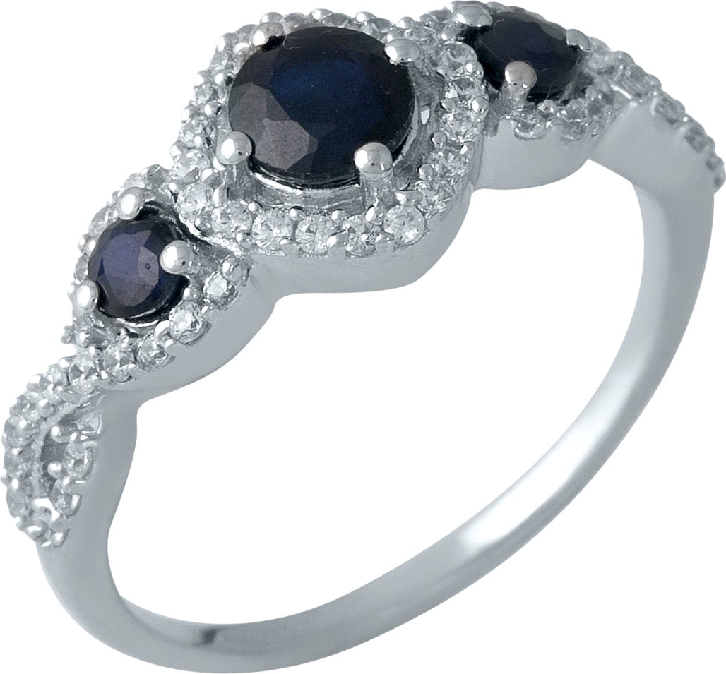 

Серебряное кольцо SilverBreeze с натуральным сапфиром 1.461ct 1987636 17.5 размер, 17.5 размер