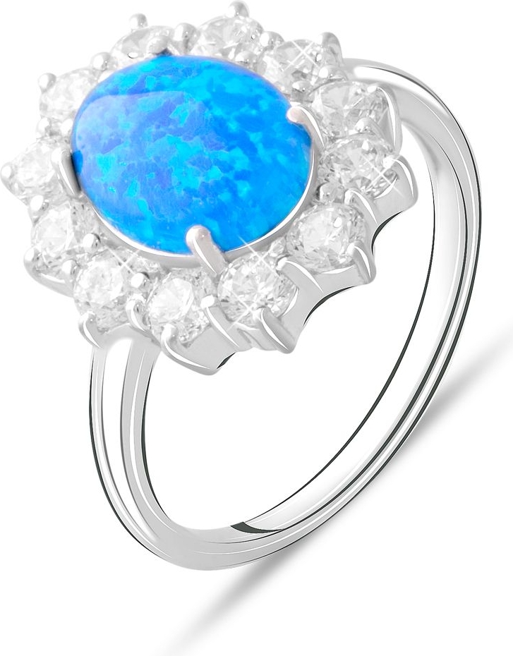 

Серебряное кольцо SilverBreeze с опалом 1.143ct 2072539 19 размер, 19 размер