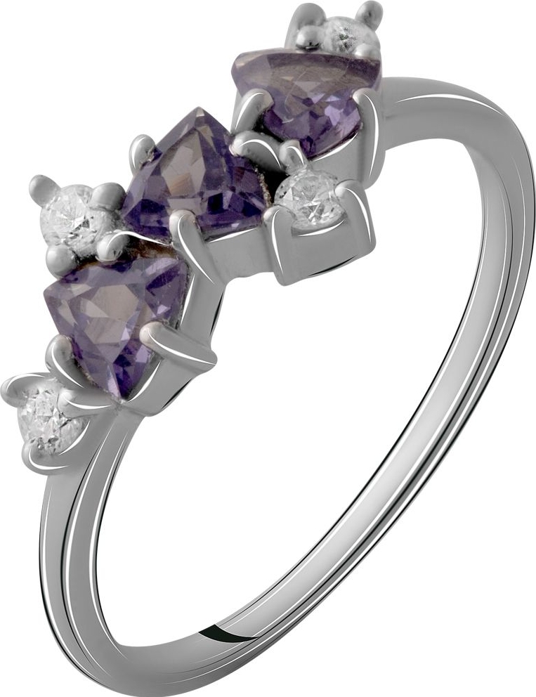 

Серебряное кольцо SilverBreeze с олександритом 1.343ct 2065609 17.5 размер, 17.5 размер