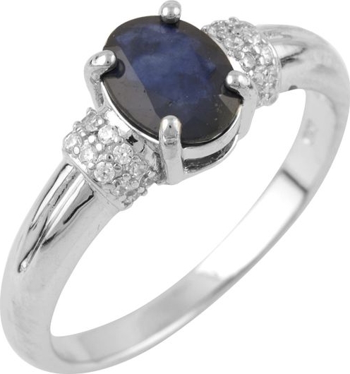 

Серебряное кольцо SilverBreeze с натуральным сапфиром 1.24ct 0876498 18 размер, 18 размер