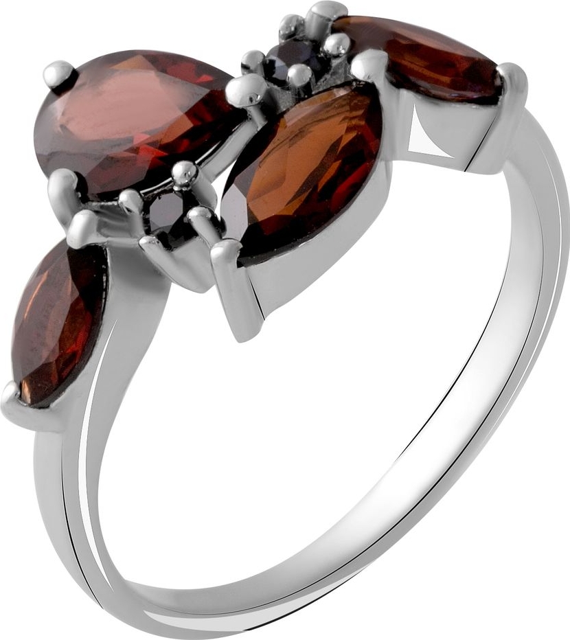 

Серебряное кольцо SilverBreeze с натуральным гранатом 2.34ct 2051787 18 размер, 18 размер