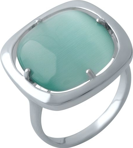 

Серебряное кольцо SilverBreeze с кошачим глазом 1973578 18.5 размер, 18.5 размер