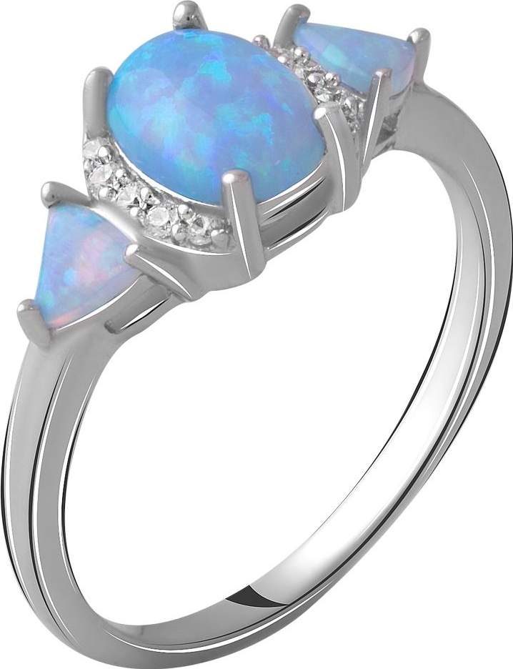 

Серебряное кольцо SilverBreeze с опалом 0.817ct 2060864 18.5 размер, 18.5 размер