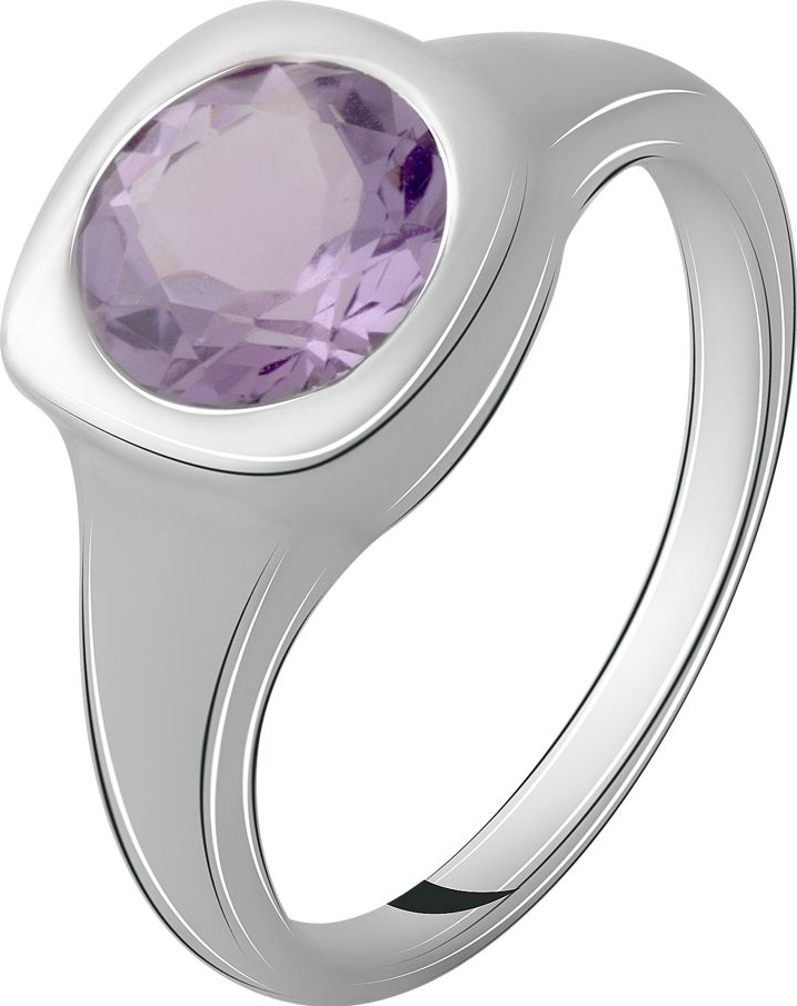 

Серебряное кольцо SilverBreeze с натуральным аметистом 1.653ct 2065746 17 размер, 17 размер