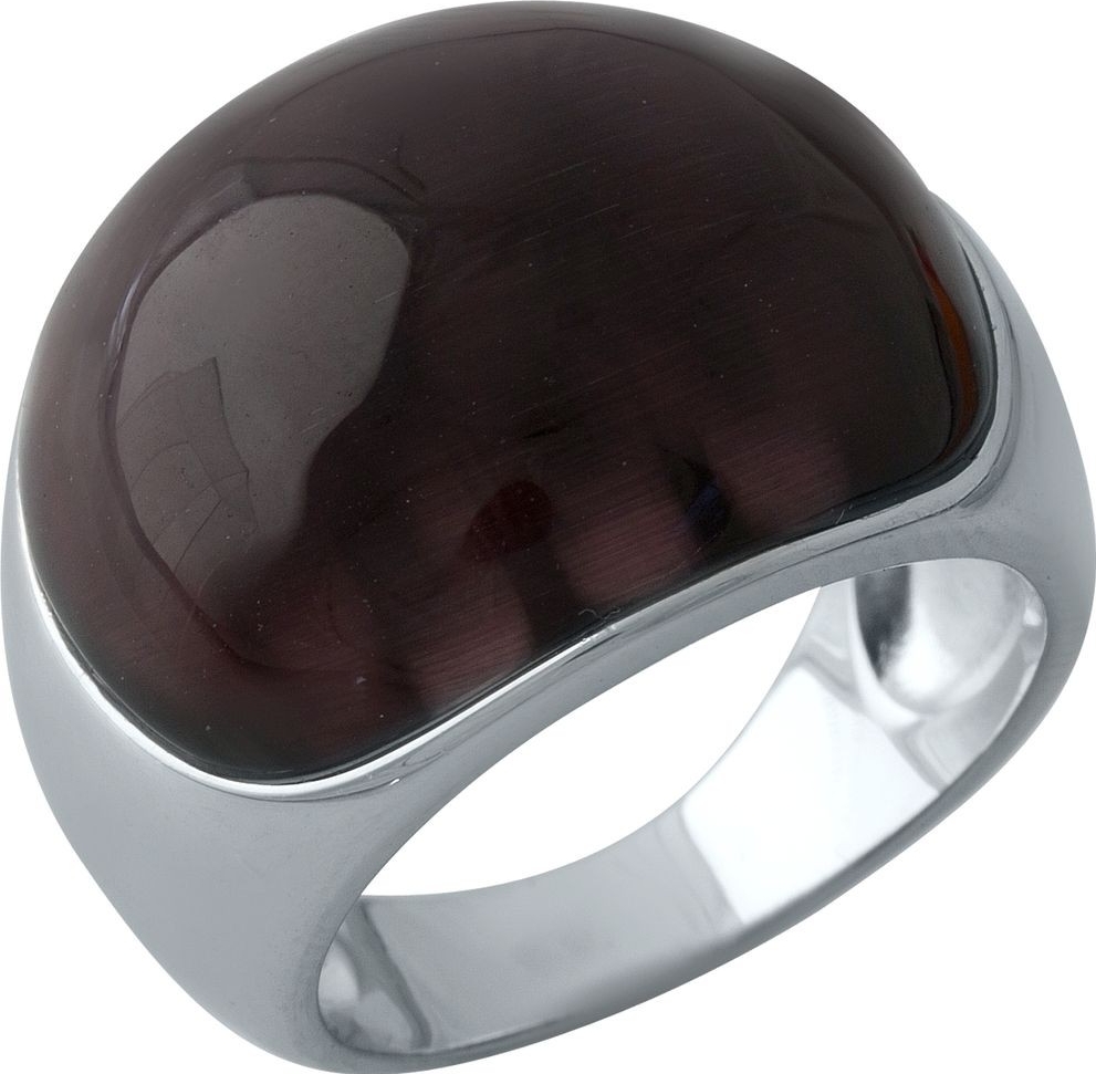 

Серебряное кольцо SilverBreeze с кошачим глазом 1973738 18.5 размер, 18.5 размер
