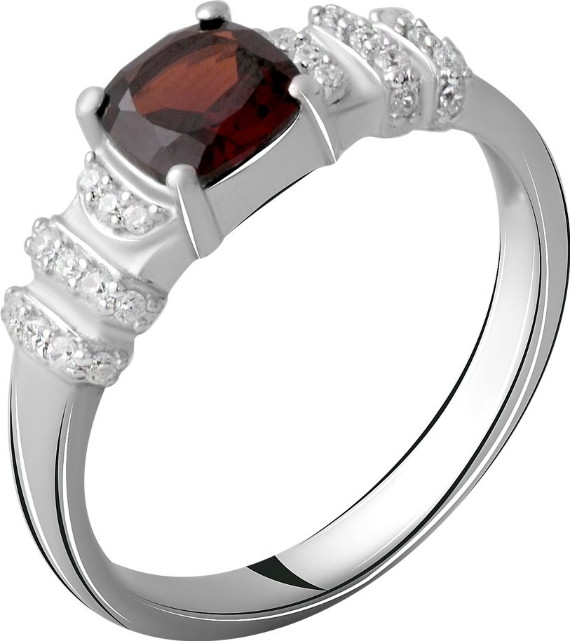 

Серебряное кольцо SilverBreeze с натуральным гранатом 1.474ct 2062769 18.5 размер, 18.5 размер