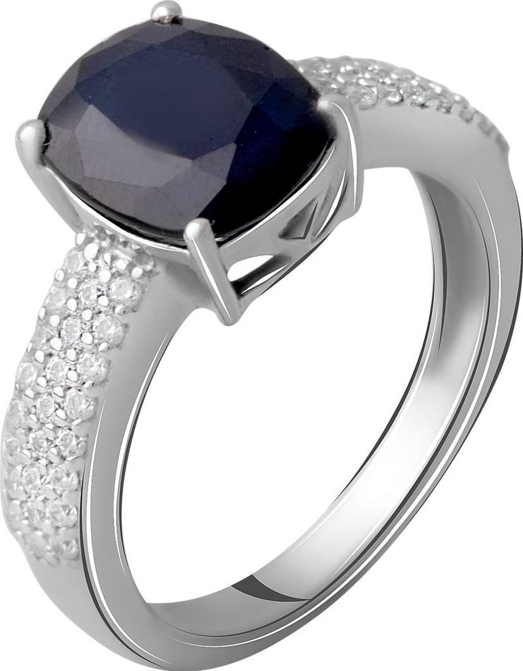 

Серебряное кольцо SilverBreeze с натуральным сапфиром 3.878ct 2063124 18.5 размер, 18.5 размер