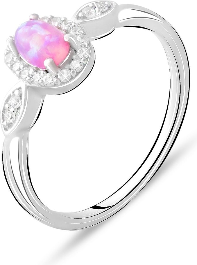 

Серебряное кольцо SilverBreeze с опалом 0.2ct 2075479 18 размер, 18 размер