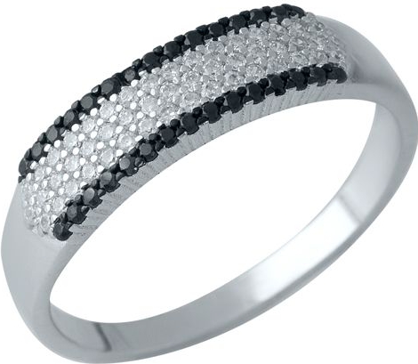 

Серебряное кольцо SilverBreeze с фианитами 1977880 16.5 размер, 16.5 размер