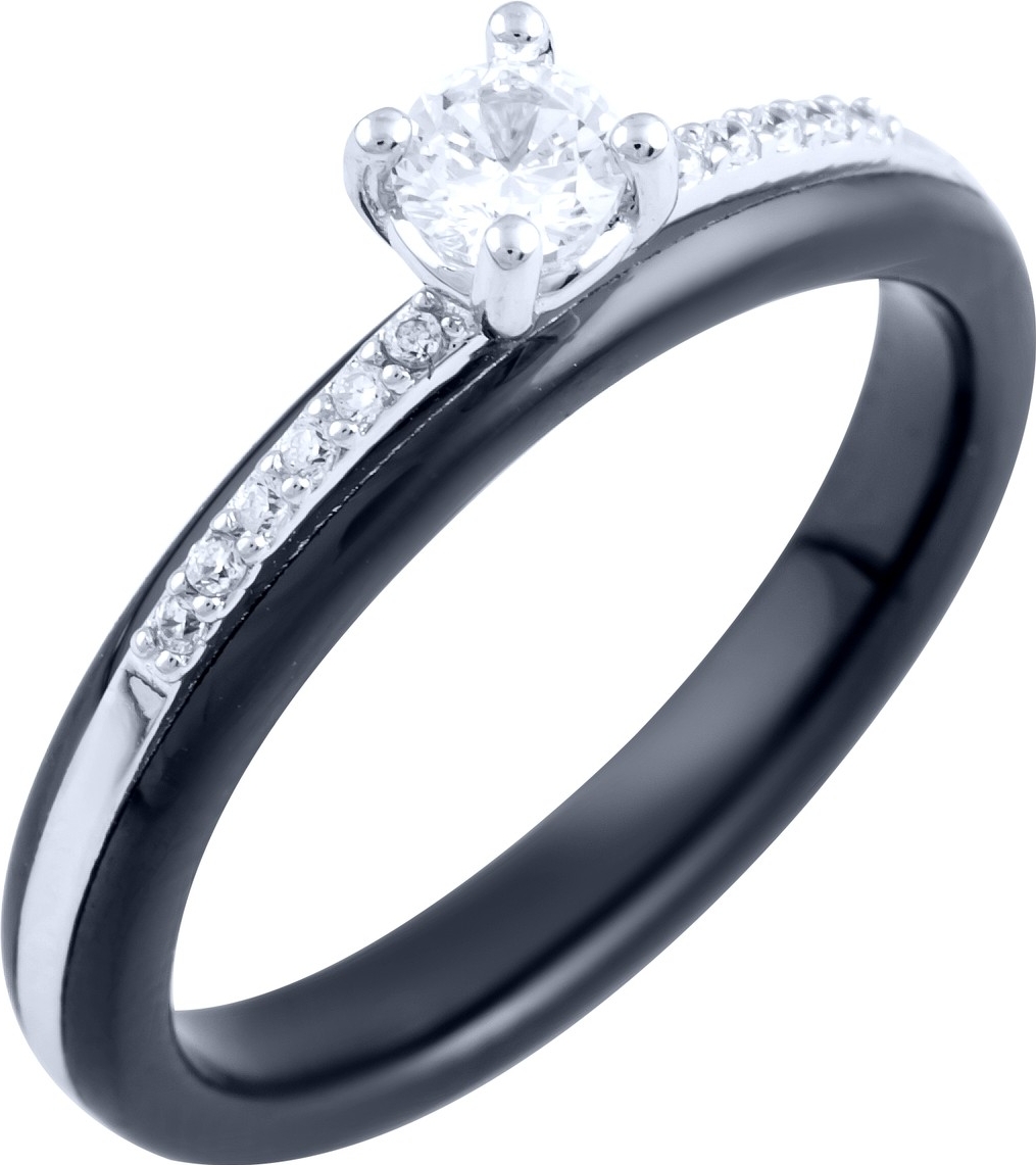 

Серебряное кольцо SilverBreeze с , керамикой 1885895 19 размер, 19 размер