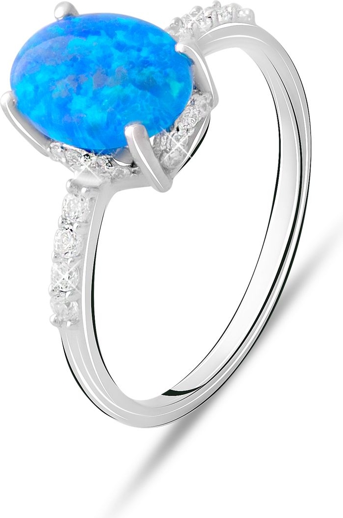 

Серебряное кольцо SilverBreeze с опалом 1.228ct 2072508 18 размер, 18 размер