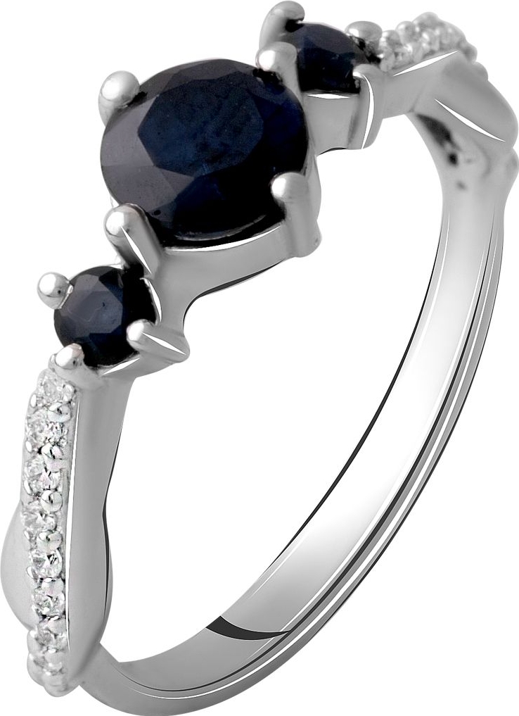 

Серебряное кольцо SilverBreeze с натуральным сапфиром 1.62ct 2061168 18.5 размер, 18.5 размер