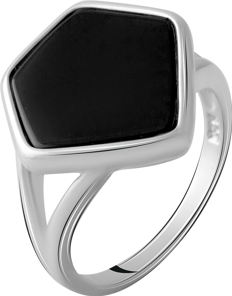 

Серебряное кольцо SilverBreeze с натуральным ониксом 2.776ct 2070368 18 размер, 18 размер
