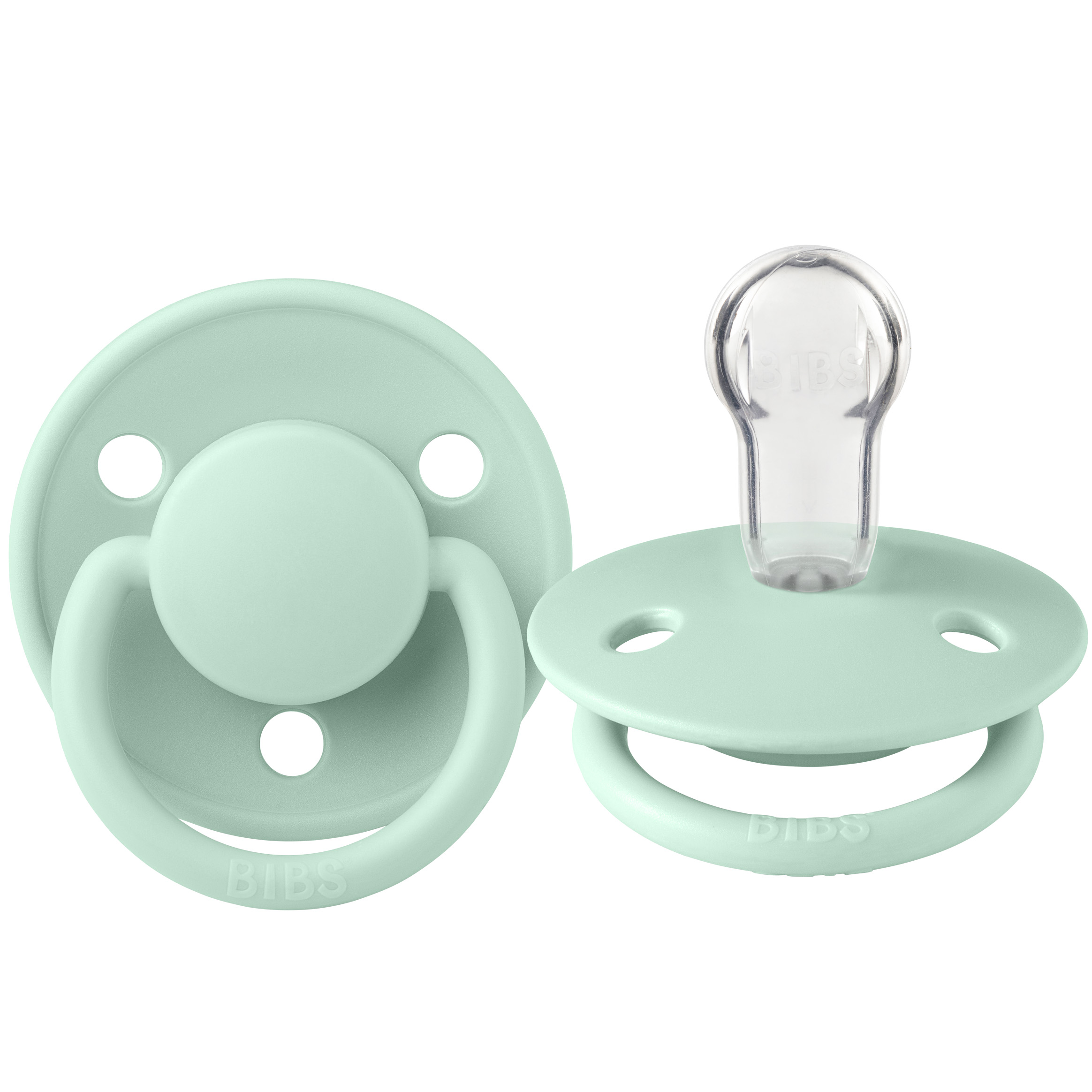 

Пустушка силіконова BIBS De Lux Silicone Nordic Mint 0-36 міс.