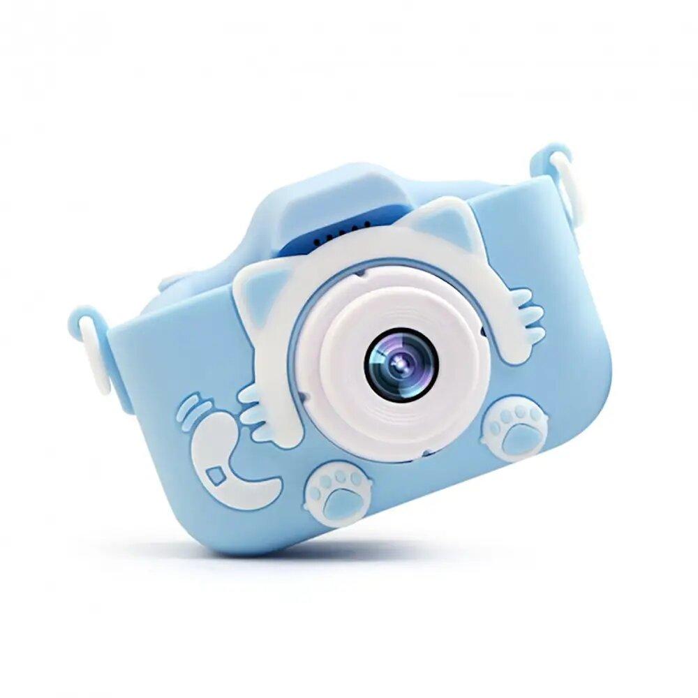 

Фотоаппарат детский котик Kidds GM-20 Blue (vi030)