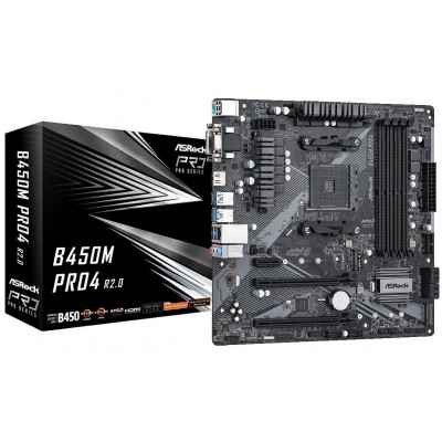 

Материнская плата ASRock B450M PRO4 R2.0
