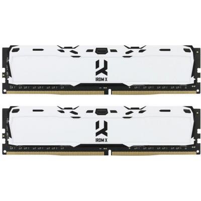 

Модуль памяти для компьютера DDR4 16GB (2x8GB) 3000 MHz IRDM White Goodram (IR-XW3000D464L16S/16GDC)