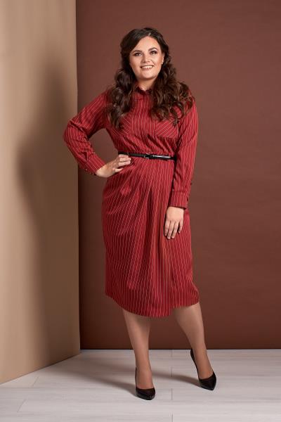 

Платье Style-Nika Мадейра  Терракотово-коралловый 2119, Платье Style-Nika Мадейра 52 Терракотово-коралловый 2119