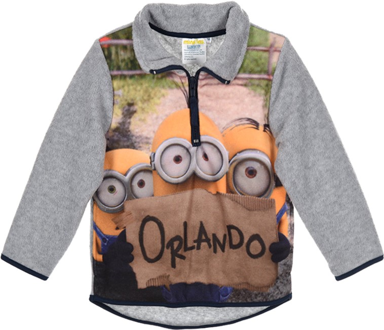

Кофта флісова Disney Minions Сірий 116см