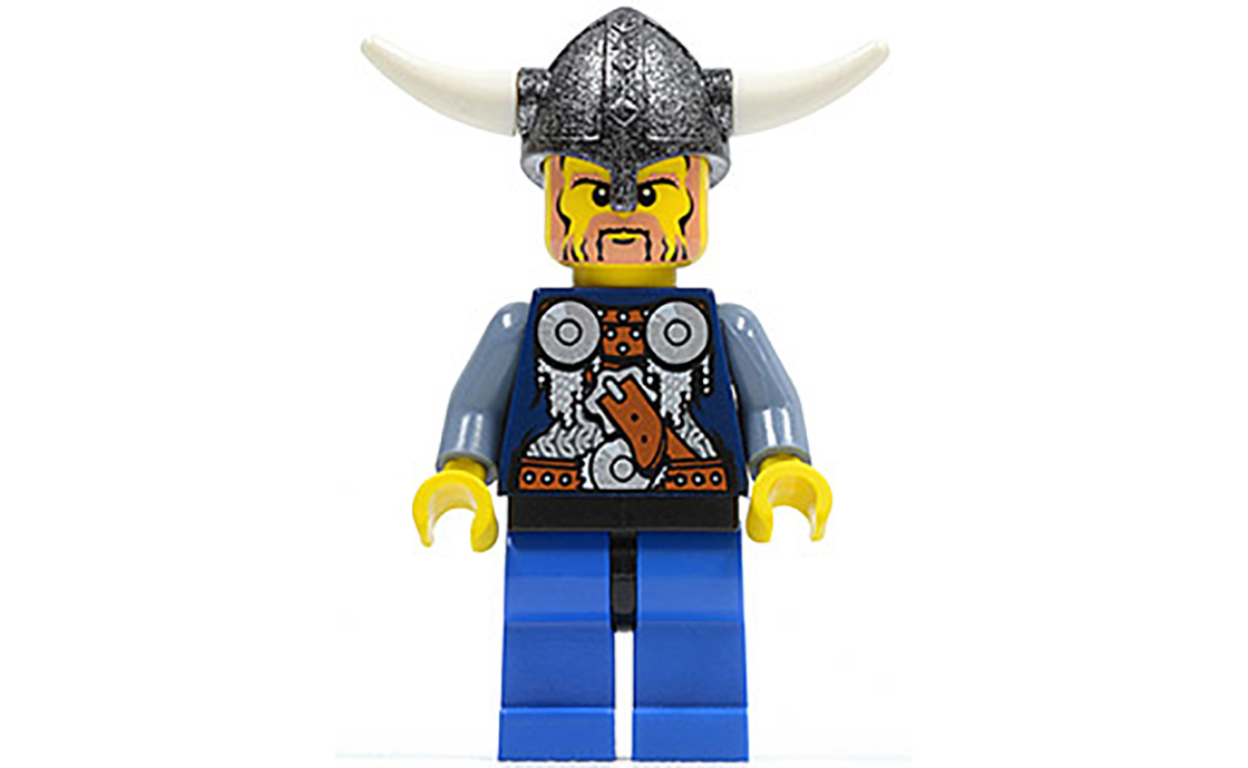 

Конструктор LEGO Viking Warrior 2f 1 деталей (vik013-used)
