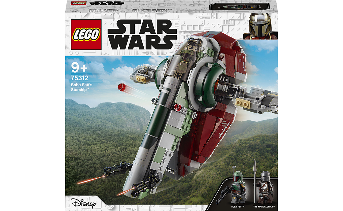 

Конструктор LEGO Зореліт Боби Фетта 593 деталей (75312)