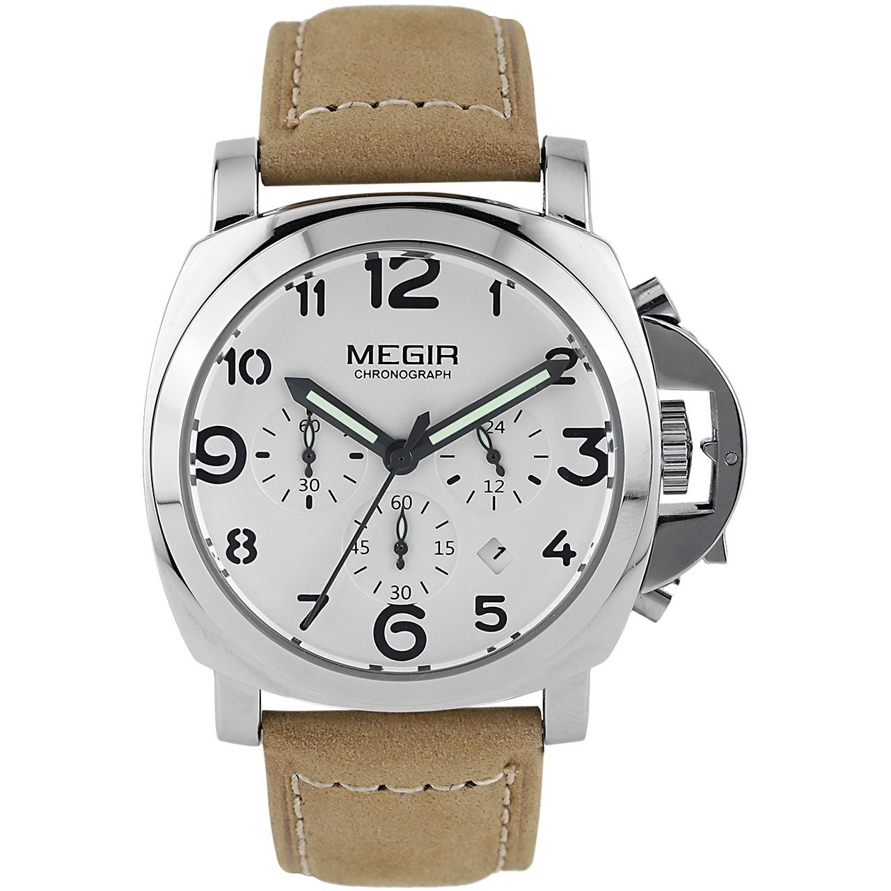 

Часы Megir Silver White Brown MG3406 (ML3406GBN-7)
