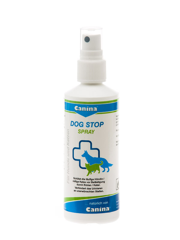 

Спрей защита самки от преследования и приставания кобелей DOG STOP Spray 100 мл Canina BGL-CN-42