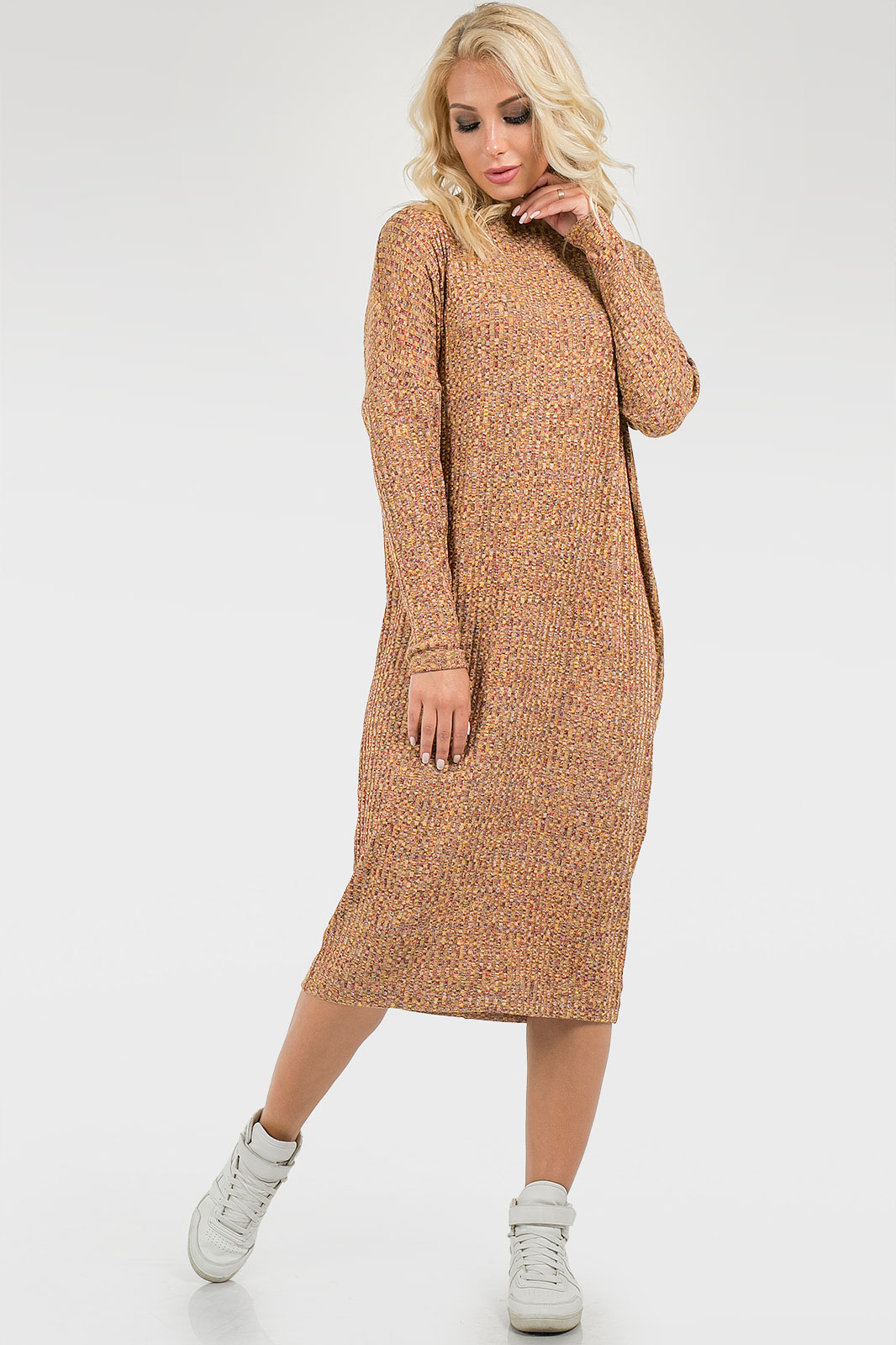 

Платье V&V 2665-2.31 Oversize горчичный
