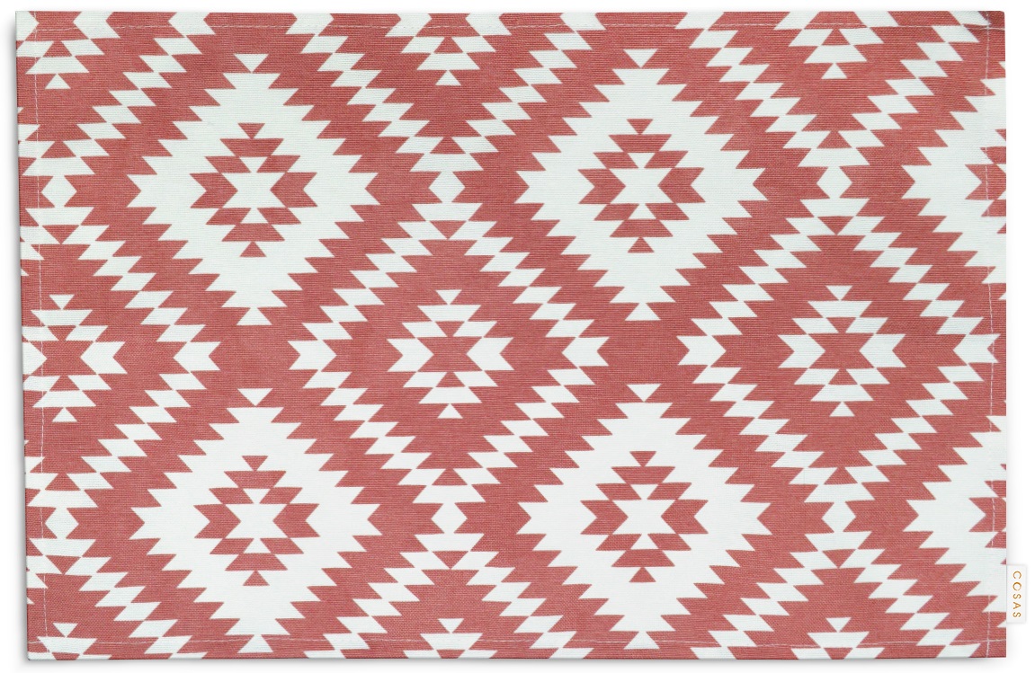 

Салфетки Cosas Mat Uzor Bordo 30x42 см 4 шт