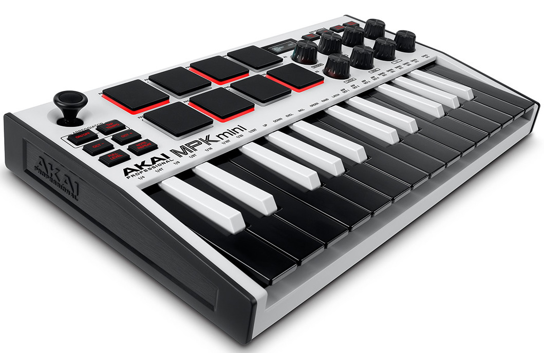 

MIDI-клавиатура AKAI MPK Mini MK3 White