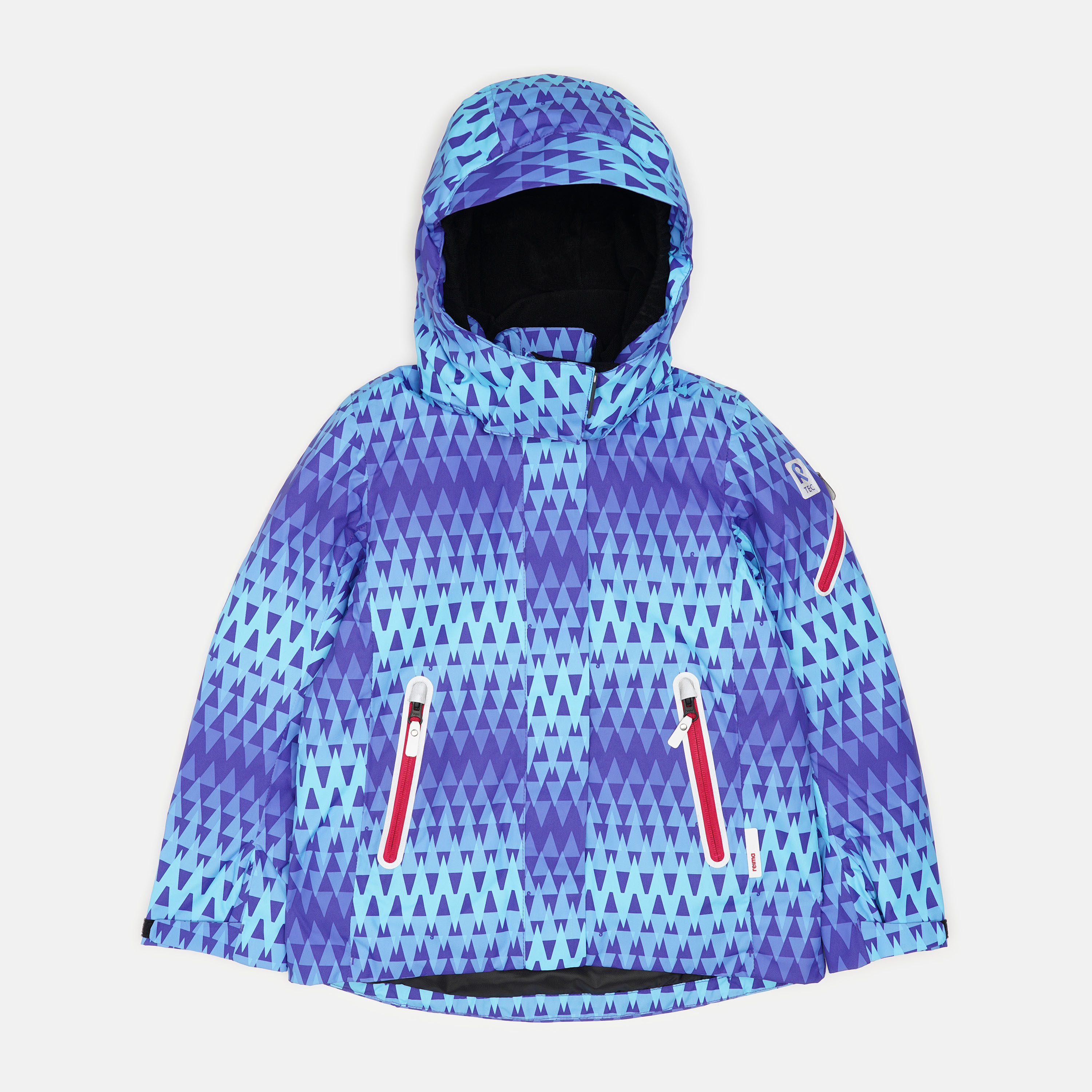 Акція на Дитяча зимова термо лижна куртка для дівчинки Reima Roxana 521614B-5814 122 см від Rozetka