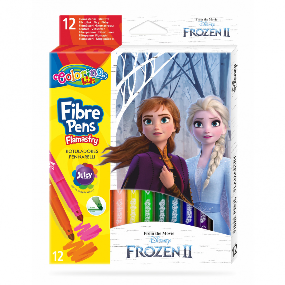 

Фломастери 12 цветов. COLORINO 91093PTR