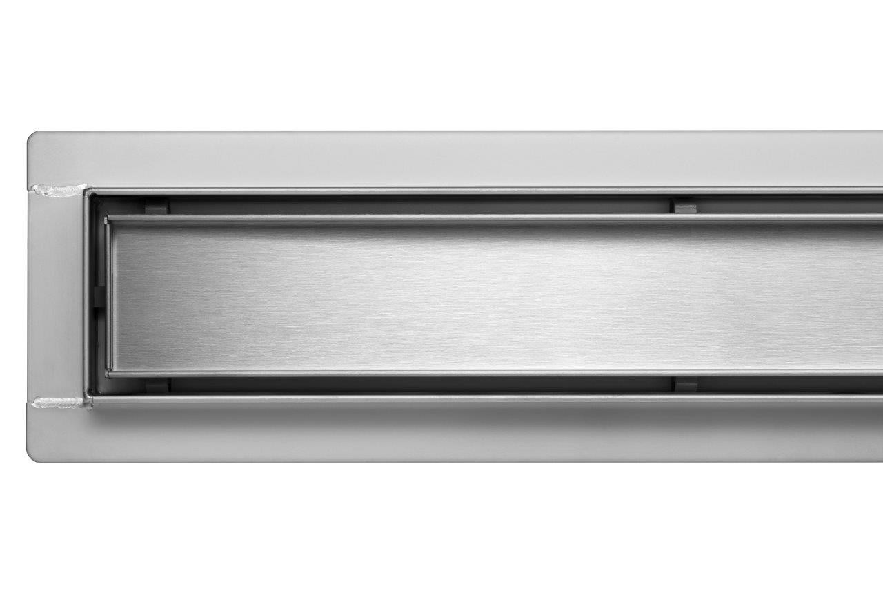 

Трап напольный сливной из нержавеющей стали "ROTARY" 90x 4х 5 см, вращающийся сифон, 75349 FALA