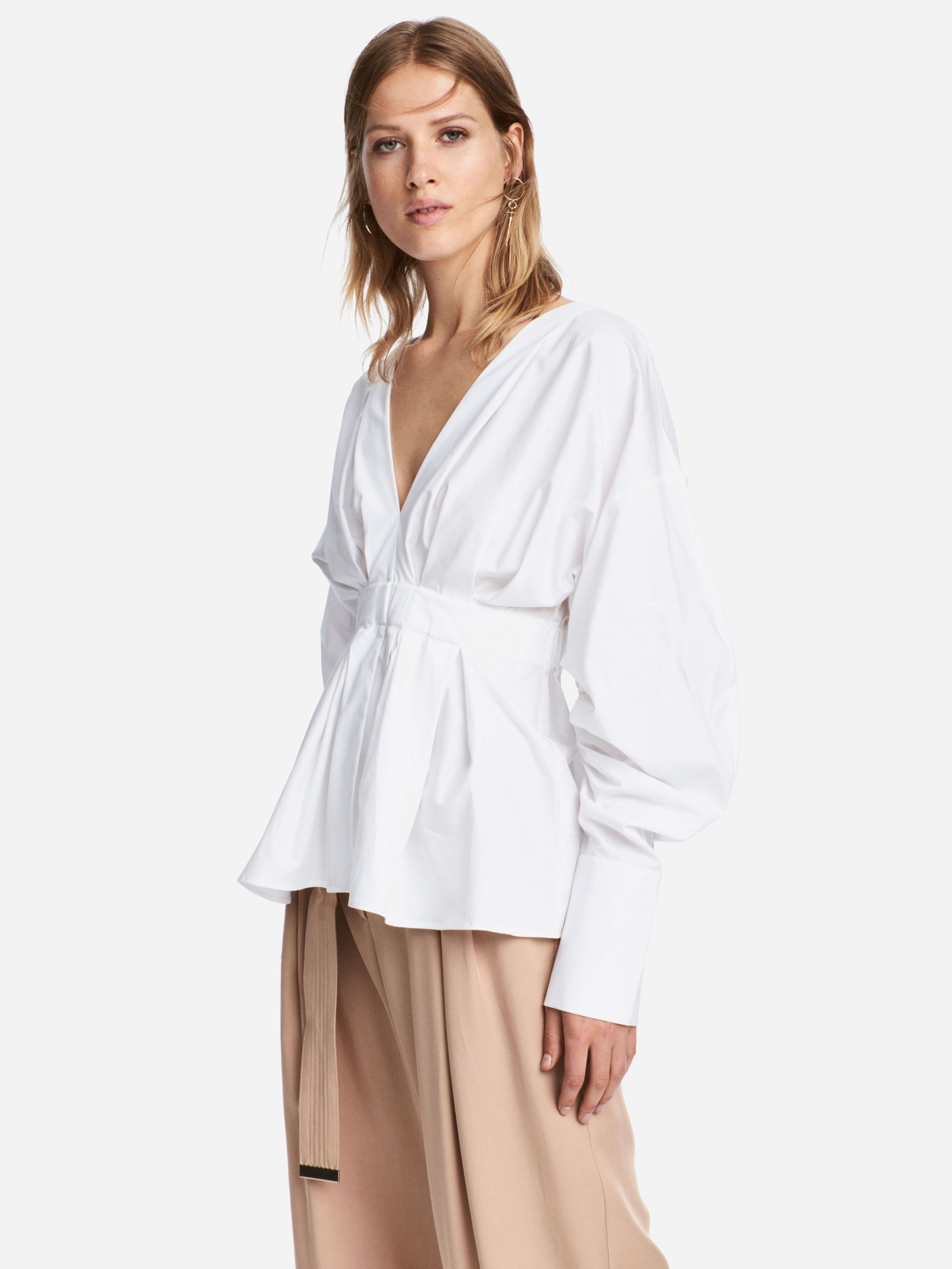 

Блузка H&M XAZ181079QJPI 40 Белая