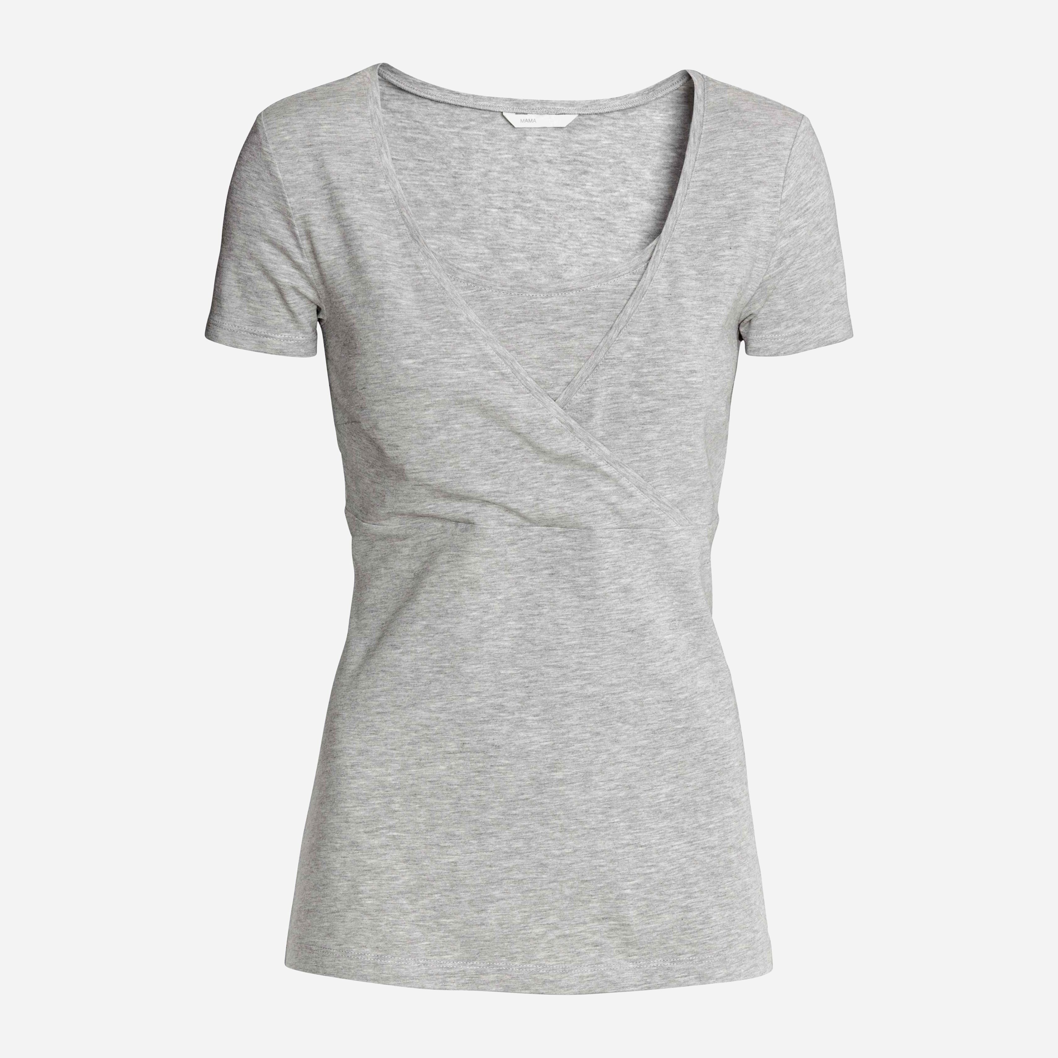 

Футболка H&M XAZ020219SLVR  Серая, Футболка H&M XAZ020219SLVR XS Серая