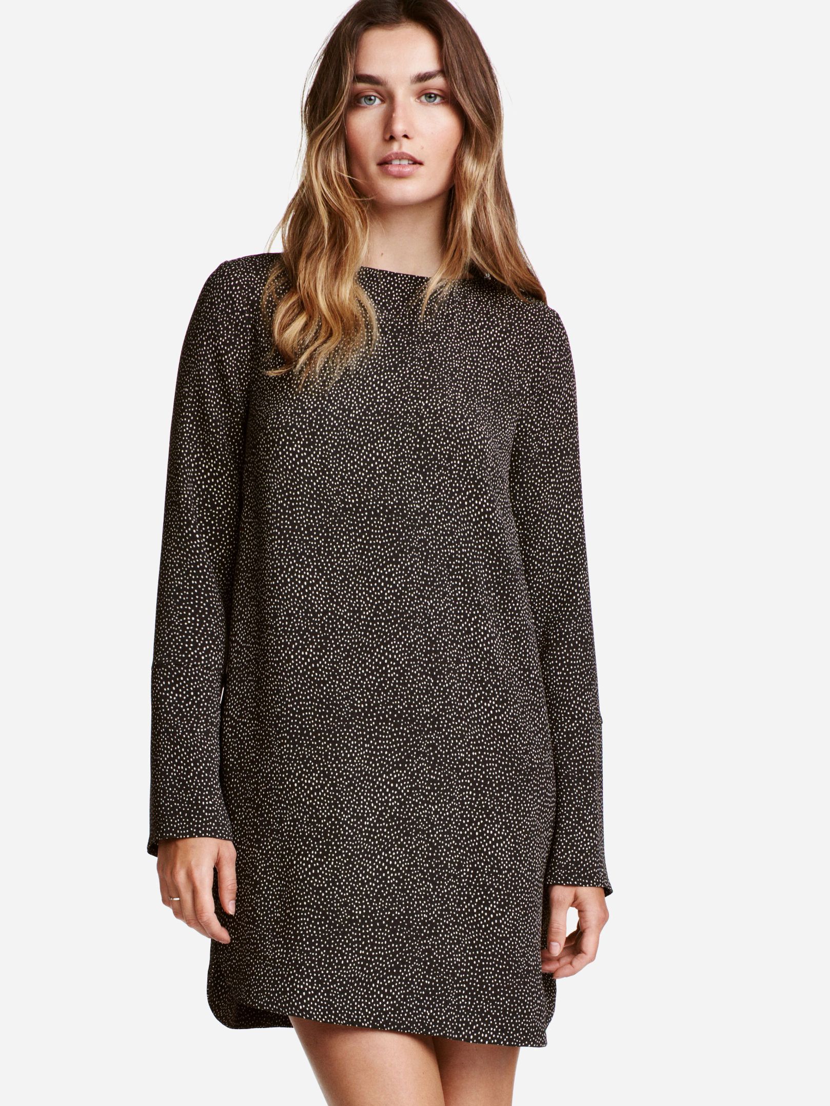 

Платье H&M XAZ048391LUSY 38 Серое с бежевым