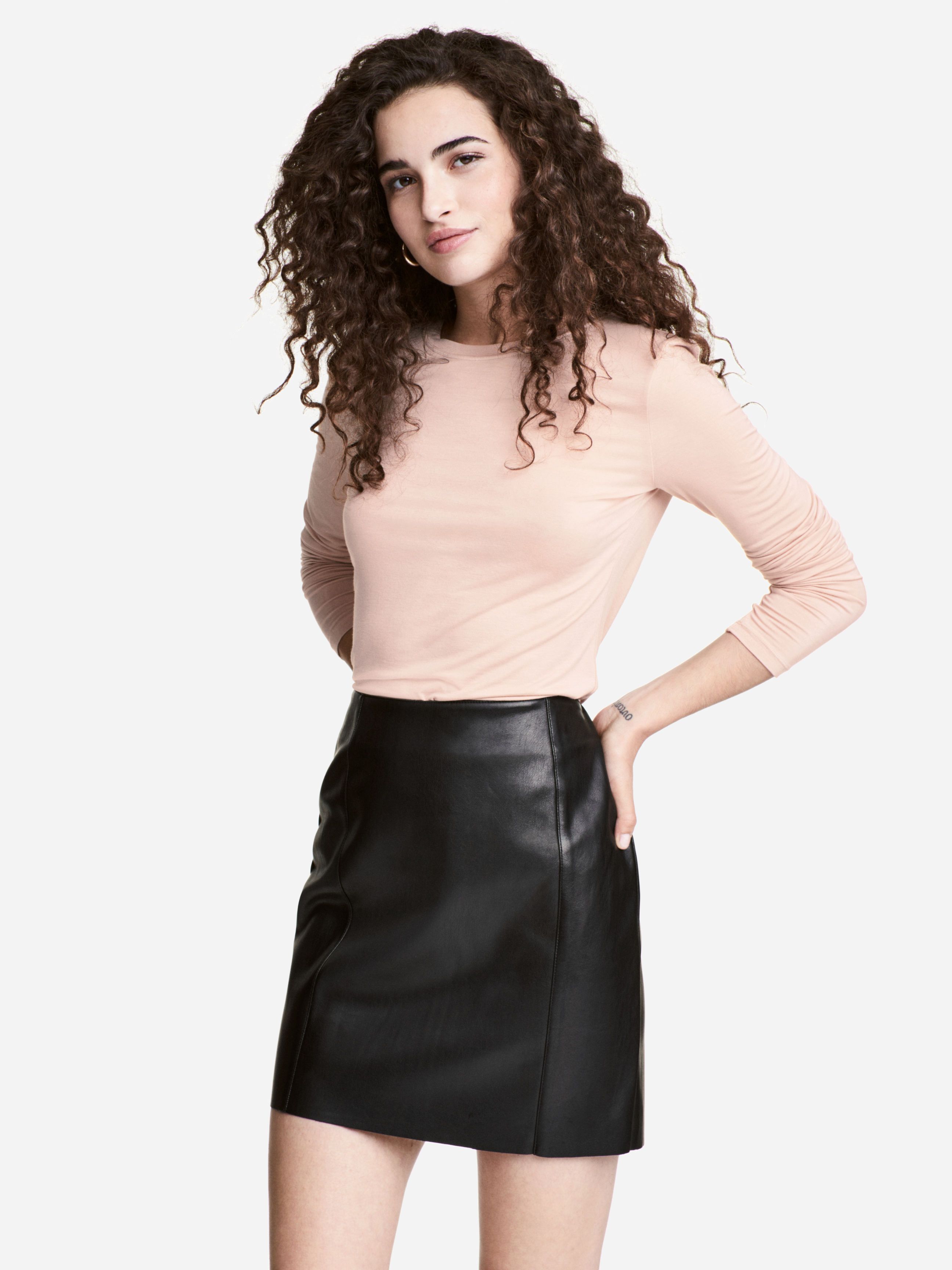 

Лонгслив H& XAZ155824UEYP  Бежевый, Лонгслив H&M XAZ155824UEYP M Бежевый