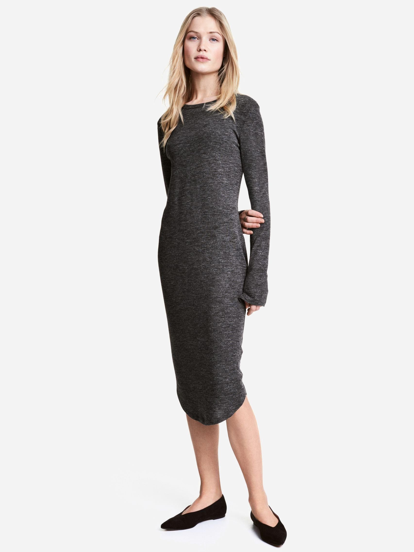 

Платье H& XAZ099907BDBE  Темно-серое, Платье H&M XAZ099907BDBE M Темно-серое