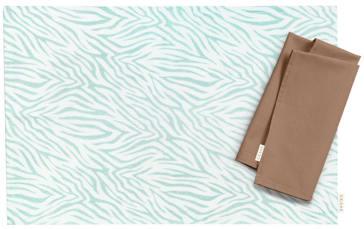 

Салфетки Cosas Shreds Mint Chocolate 30х30 см 2 шт, 30x42 см 2 шт