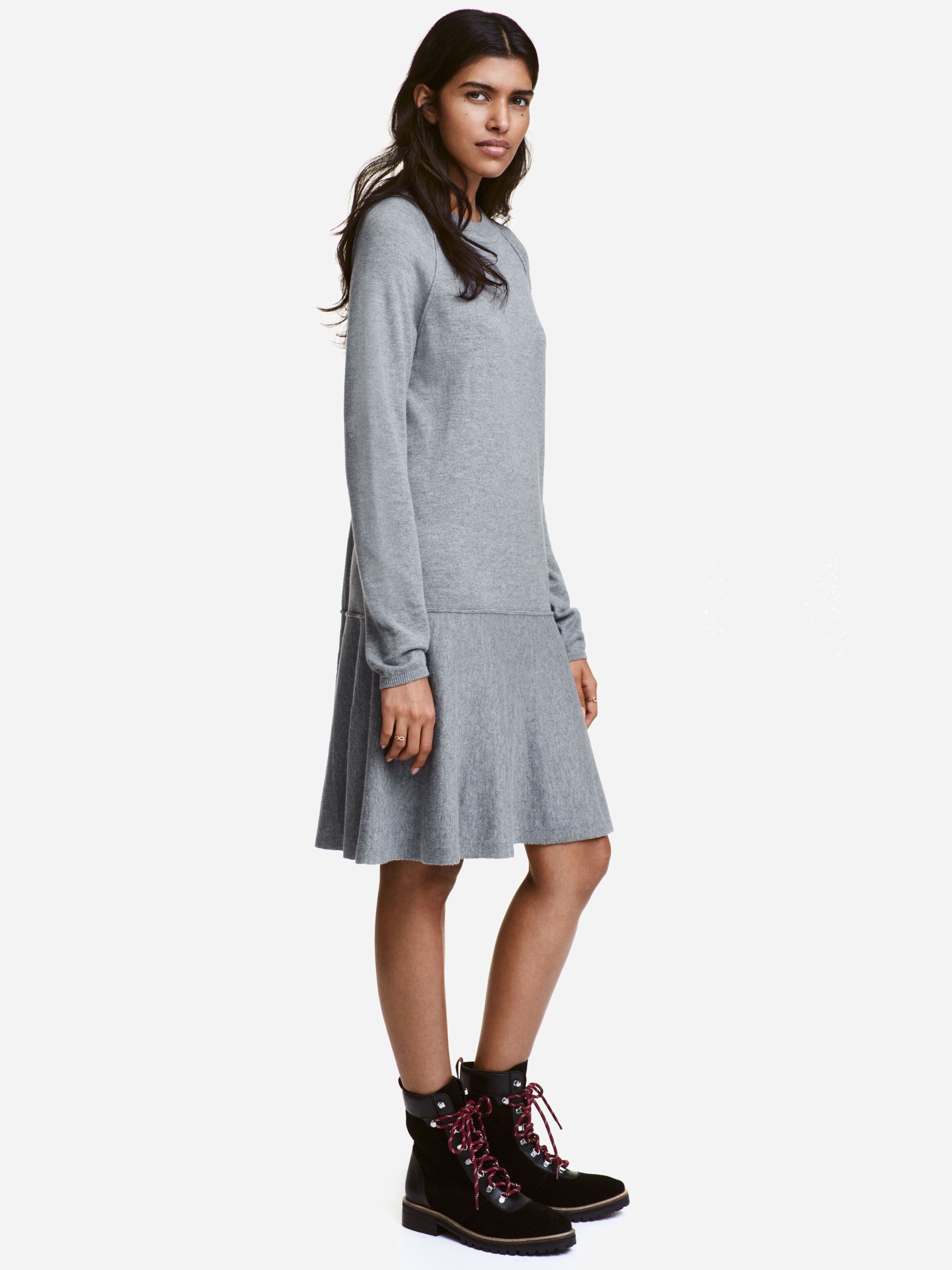 

Платье H&M XAZ053318QJHG  Серое, Платье H&M XAZ053318QJHG XS Серое